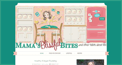 Desktop Screenshot of mamasblissfulbites.com